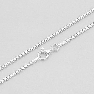 STERLING SILVER 1.5MM BOX CHAIN